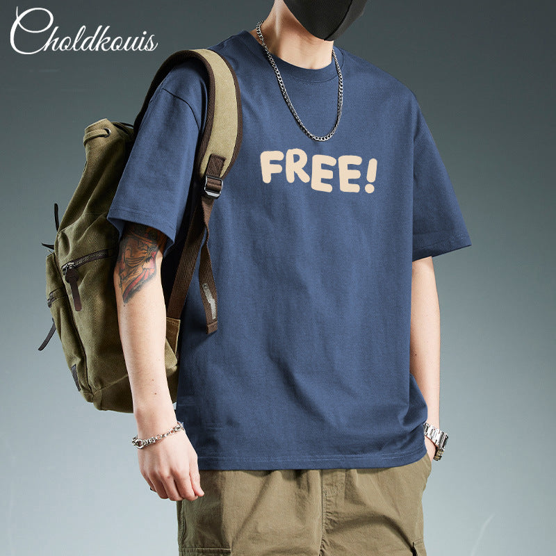 American street fashion T-shirt