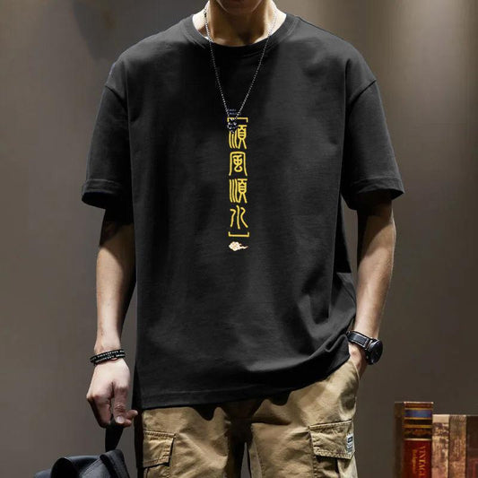 American street fashion T-shirt