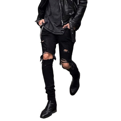 American street fashion jeans